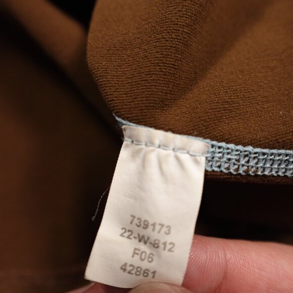 REI Quarter Zip Pullover Women’s Small Brown Cream Outdoor Athletic - Picture 8 of 9